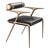 "Sfida" Chair, with Bronze and Tailor Made Leather The world needs icons. Those exceptional few that stand clear of the...