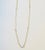 Antique Old European Cut Diamond Necklace, Five Bezel-Set Diamonds, 14k Gold Chain For Sale - Image 9 of 12