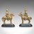 Victorian Pair of Antique Mounted Horse Rider Bookends, English, Book Rests, Victorian For Sale - Image 3 of 10
