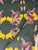 Kristy Stafford - Dragonflower Green Fabric 2 7/8 Fabric For Sale - Image 4 of 6