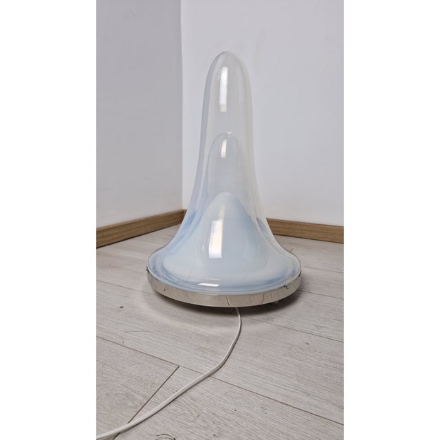 Ciuccio Table Lamp in Murano Glass and Metal by V. Nason, 1980s For Sale - Image 17 of 17