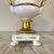 Antique Empire Style Gilded Mantel Urn For Sale - Image 9 of 13