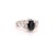 Natural Sapphire Diamond Ring 6.5 18k White Gold 2.59 TCW Certified For Sale - Image 4 of 7