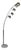 Arc Floor Lamp with Tree-Shaped Base and Five Lights, 1990s For Sale