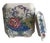 Vintage Hand-Painted Floral Ceramic Lidded Jar, Chinoiserie Motif For Sale In Austin - Image 6 of 8