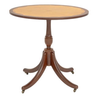 Bombay Company Oval Mahogany Occasional Table For Sale