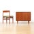 Brown 1960s Pair of Danish Modern Slim Teak Sideboard Cabinets Attributed Kai Kristiansen For Sale - Image 8 of 14