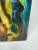 Abstract Fauvist Ancient Figurehead Original Oil Painting on Board For Sale In Houston - Image 6 of 12