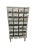 Metal library file storage cabinets on stand. Great storage cabinet for many types of items. 32 drawers- inside drawer...