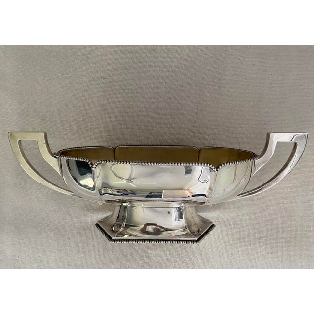 Late 19th Century Wilhem Binder 800 German Silver Centerpiece Bowl For Sale - Image 12 of 12