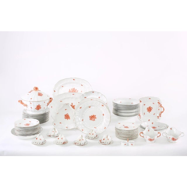 Mid 20th Century Herend Hungarian Dinner Service - 87 Pieces For Sale - Image 10 of 11