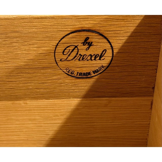 Mid-Century Modern Drexel Declaration Walnut High Chest For Sale - Image 10 of 10