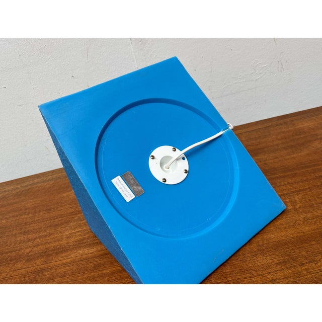 Postmodern Blue Prism Shape Floor or Table Lamp from Heico, 1980s For Sale - Image 18 of 18