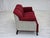 Wood Danish 3-Seater Sofa in Red and Light Grey Wool and Oak, 1950s For Sale - Image 7 of 18