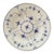 Vintage Royal Copenhagen Blue Fluted Musselmalet Riflet Soup Bowl For Sale