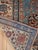 Antique Persian Mohtasham Kashan Carpet, Ivory ground, Ivory Border, Blue, Green For Sale - Image 15 of 18