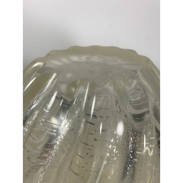1980s Larry Laslo for Mikasa Sculptural Art Glass Vase For Sale - Image 9 of 10