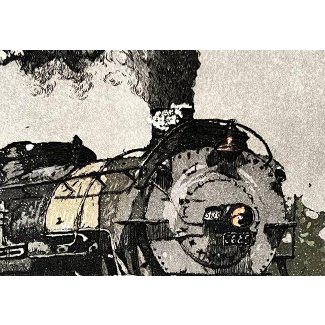 John Collette, Train, 1985, Etching For Sale - Image 4 of 7