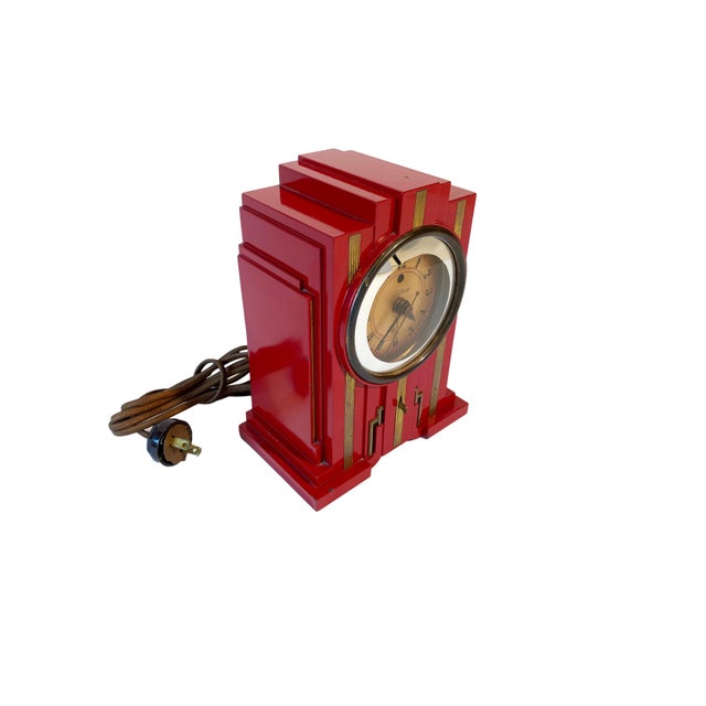 Telechron Electrolarm 1700 Ge "Skyscraper" 1920's Art Deco Alarm Clock Chairish