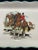 English Old Foley James Kent Polo Horse 12.5" Tray, England - Set of 3 For Sale - Image 3 of 6
