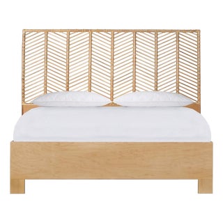Liam Platform Bed King - Natural For Sale