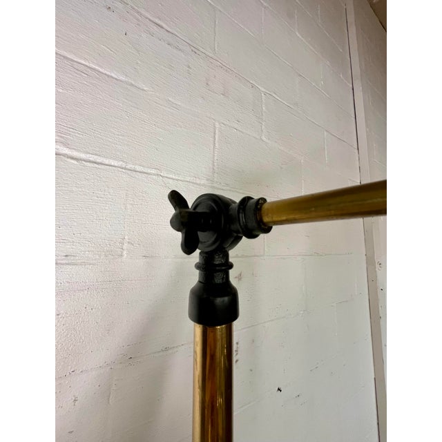 Brass Art Easel Lamp Arredoluce Style For Sale - Image 12 of 12