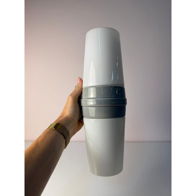 Model 6065 Wall Lamp in Grey by Sigvard Bernadotte for Ifö For Sale - Image 9 of 11