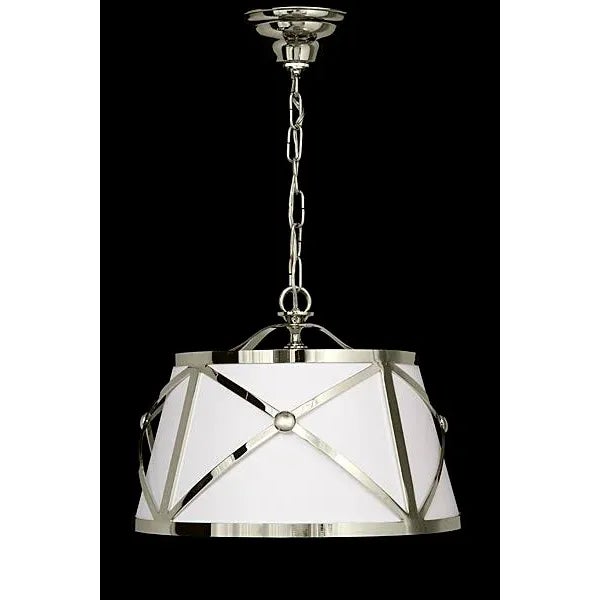 Contemporary Stealth Nino Pendant in Silver Finish For Sale - Image 3 of 3