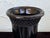 1930s Tiara Black Amethyst Depression Glass Vase Cup With Diamond Point Rim For Sale In Orlando - Image 6 of 7