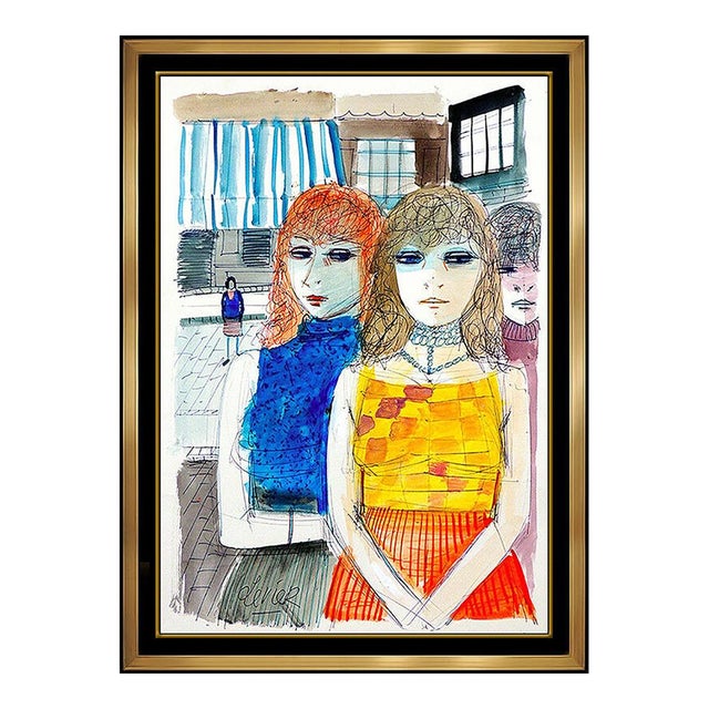 Mid 20th Century Ladies of the Street, Charles Levier For Sale