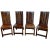 Acacia Wood Chairs - Set of 4 For Sale - Image 13 of 13