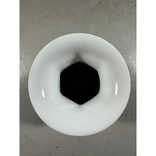 White Bisque Porcelain Vase from AK Kaiser, 1960s For Sale - Image 9 of 12