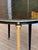 Mid 20th Century Mid-20th Century Black Lacquered and Gilt Metal Extension Dining Table in the Style of Maison Jansen For Sale - Image 5 of 9