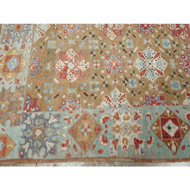 Mid 20th Century Galerie Shabab Collection Mid-20th Century Turkish Anatolian Accent Rug For Sale - Image 5 of 8