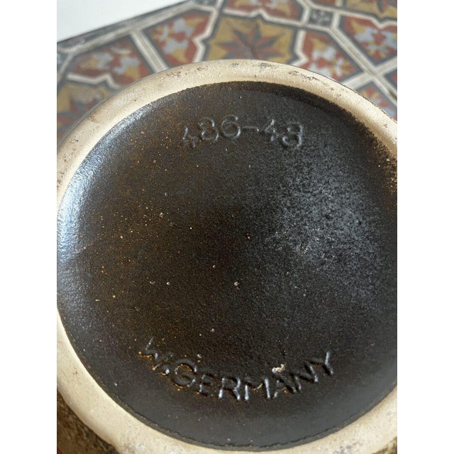 Large West German Vase in Earth Tones from Scheurich For Sale - Image 10 of 12