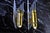 Golden Sconces in Murano Tubular Glasses from Venini, Italy, 1970s, Set of 2 For Sale - Image 6 of 7