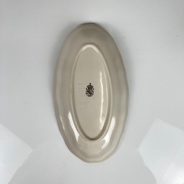 Ravier Model Reverbère Dish from KG Lunéville, 1980s For Sale - Image 4 of 6