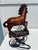 Glass Vintage Stallion Horse Figurine Light For Sale - Image 7 of 8