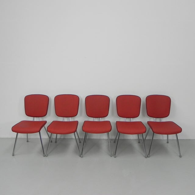 Vintage Dining Chairs, 1950s, Set of 5 For Sale - Image 12 of 18