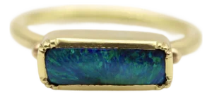 Brooke Gregson 18k Gold Boulder Opal Ring, Size 6.5