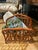 This is a wonderful vintage rattan piece in remarkable shape. The gently flared sides reveal two divided sections and each...