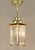 Metal Art Deco Lantern with Cut Lead Crystal, France, 1925 For Sale - Image 7 of 10