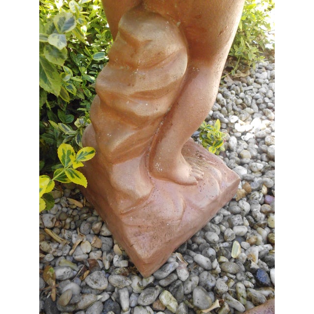 Vintage Impruneta Terracotta Putti, 1980s, Set of 2 For Sale - Image 14 of 15
