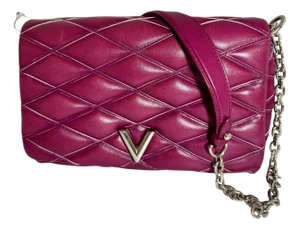 Louis Vuitton Lambskin Malletage GO-14 MM Bordeaux, Excellent Condition Like New