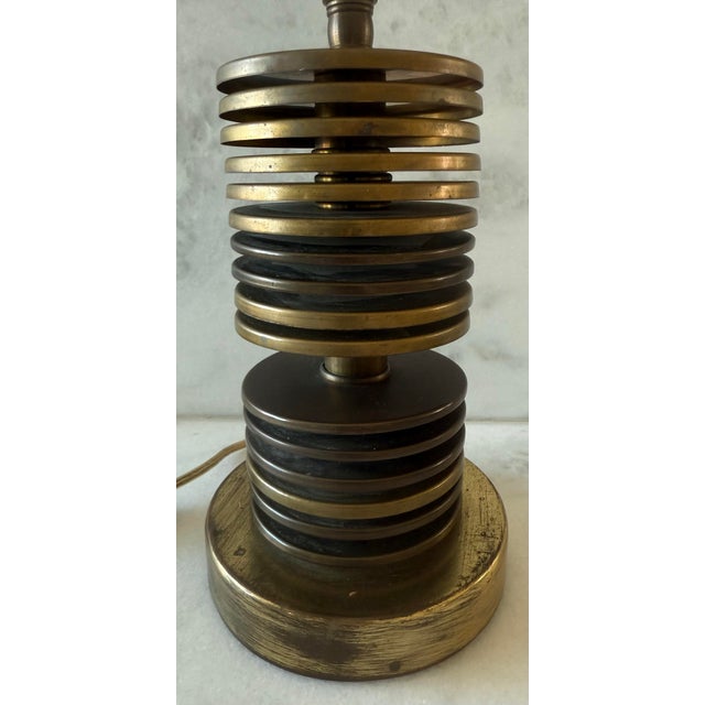 Hans-Agne Jakobsson Vintage Brass Mushroom Table Lamp Attributed to Hans-Agne Jakobsson For Sale - Image 4 of 13