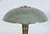 Forest Green French Art Deco Verdigris Green Brass Mushroom Desk Light, 1930s For Sale - Image 8 of 18