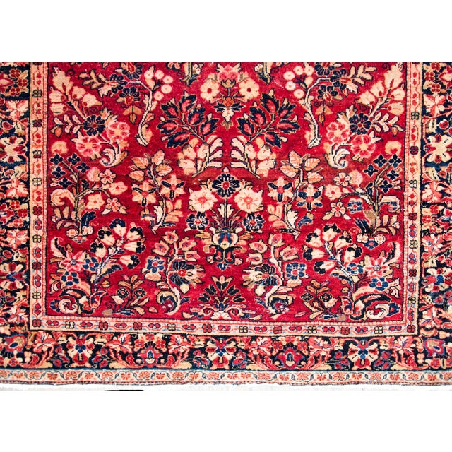 Early 20th Century Persian Sarouk Rug For Sale - Image 13 of 14