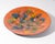 Mid-Century Modern Mid-Century Orange Enamel Plate For Sale - Image 3 of 6