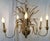 Pretty Hollywood Regency and Maison Baguès style five light chandelier from the 1970's. This design was made popular by...