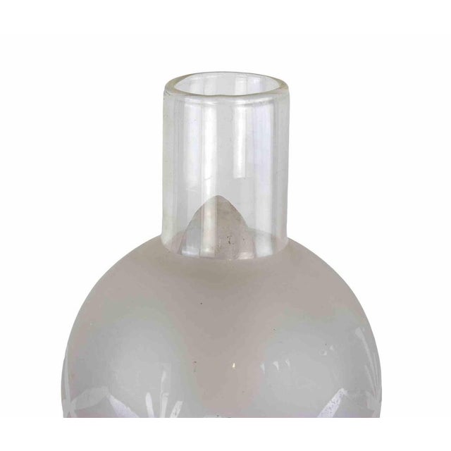Vintage Table Lamp is an original design lamp realized in Early 20th Century. Metal and Glass Table Lamp Rewired for 220v....